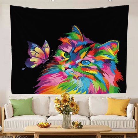 Tapisseries originales et uniques pour décorer les murs de votre chambre ou pour une fête 200x150cm (1/5)