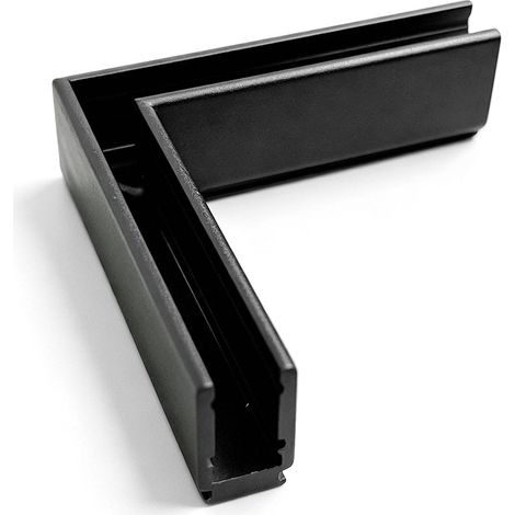 Unión 90 Grados Horizontal Para Carril Magnético De