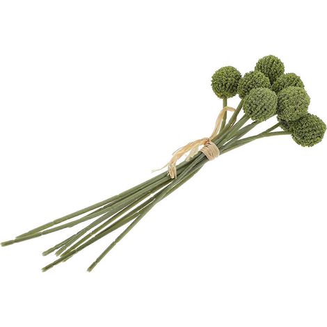 Bouquet de chrysanthèmes artificiels en plastique pour la décoration intérieure (1 pièce) (1/5)