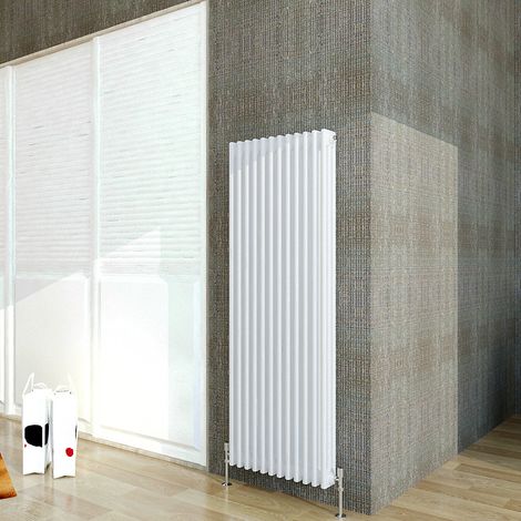 Biubiubath Traditional Cast Iron Radiator 1500x560mm 3 Column White