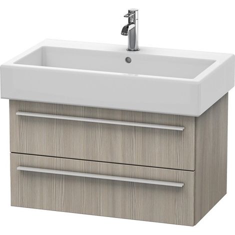 Meuble sous-vasque X-LARGE 443x750x448mm pin argenté