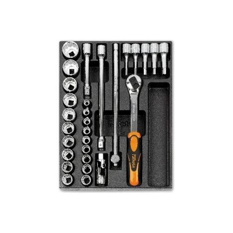 clés à douille 1/2 avec beta rigide thermoformé t81