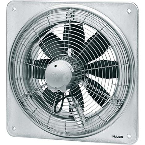 Axial-Wandventilator EZQ 40/4 B quadrat. Wandplatte, Wechselstrom, DN400 von Maico - 0083.0115 (1/5)
