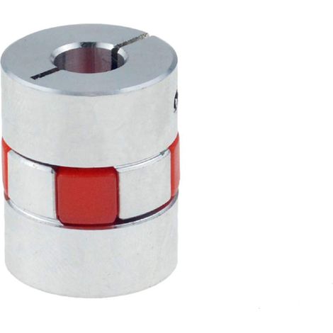 D20-L25 Taille de perçage 6 mm - Couplement d'arbre flexible CNC - Moteurs pas à pas Impression 3D - Traitement d'oxydation de surface - Manche en flexible - Connecteur de moteur couplant (1/5)