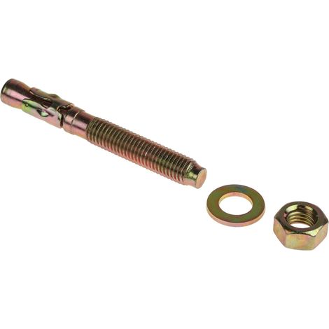 Boulon d'ancrage RS PRO, en Acier au carbone M16, 16mm x 150mm ( Prix pour Sachet de 5 ) (1/3)
