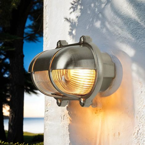 Außenlampe Maritim aus Messing IP64 Schiffslampe