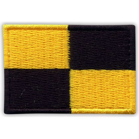Lima-Flagge zum Aufnähen – Gestickter Aufnäher/Abzeichen/Emblem