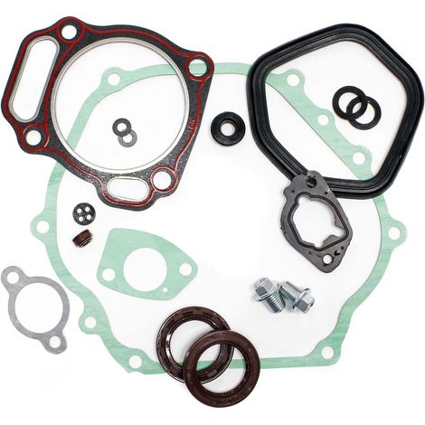 LIFAN Ersatzteil für 13 PS Benzinmotor Dichtungssatz, Ersatzteil für 9,5 kW Benzin Motor, Go Kart Motor E10 kompatibel