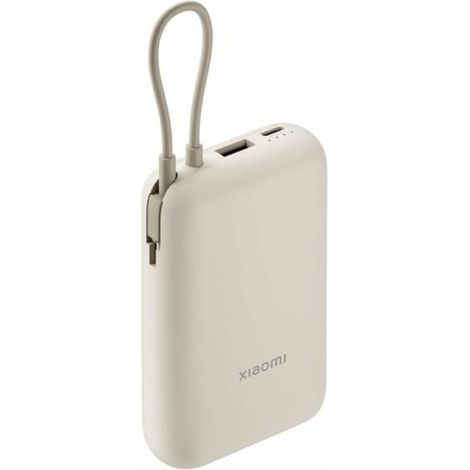 Xiaomi Powerbank 10000mAh Cable Integrado Beige (1/4)
