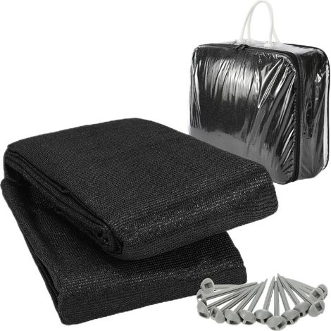 Wolketon Vorzeltteppich Zeltteppich Markisenteppich Campingausrüstung Zeltplane Wasserdichte Outdoor Campingteppich Zeltboden Picknickdecke Zeltunterlage Wohnwagen 250x350CM,Schwarz