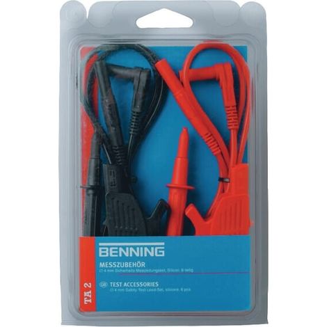 Conjunto cables medici贸n de seguridad TA2 BENNING SET TA2 044125