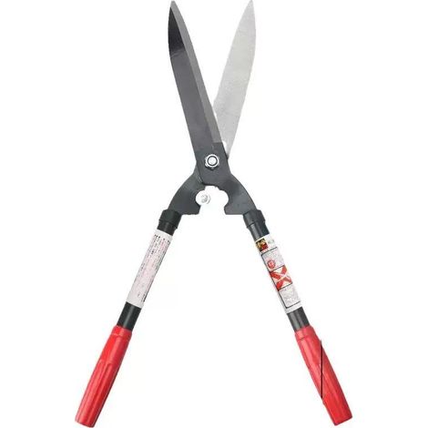 Cisaille à haies manuelle 53 cm, sécateur à grandes lames pour tailler haies, buissons et bordures de gazon, outil de jardinage robuste (1/5)