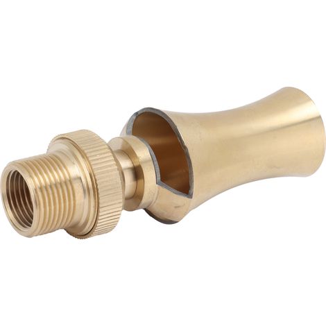 Verstellbarer Sprinklerkopf für Springbrunnen, G1/2 Innengewinde und G3/4 Außengewinde, 25 mm (1/5)