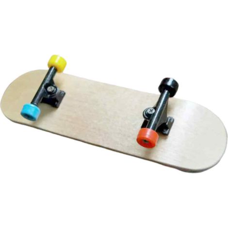 1 skateboard pour tortue, mini planche en bois avec roulements fluides, tapis antidérapant inclus, jouet d'enrichissement pour reptiles et oiseaux (1/5)