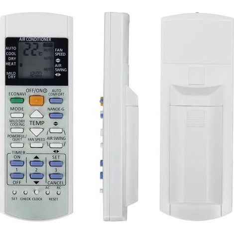 Fernbedienung für Panasonic Klimaanlagen A75C3208 A75C3706 A75C3708 KTSX5J A75C3167 A75C3607 A75C3300 A75C3871 A75C3772 (1/5)