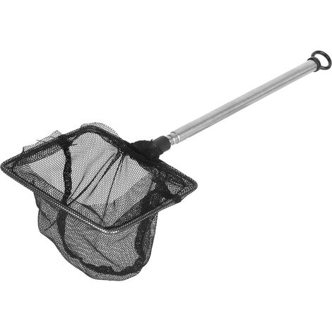 Rete per gamberetti in nylon – manico in acciaio inossidabile – acquario – pesca