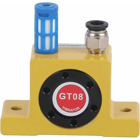 Vibrateur pneumatique à turbine G1/8in 27500-37500tr/min 840-2400N, accessoire industriel pour silo, trémie et convoyeur (1/5)