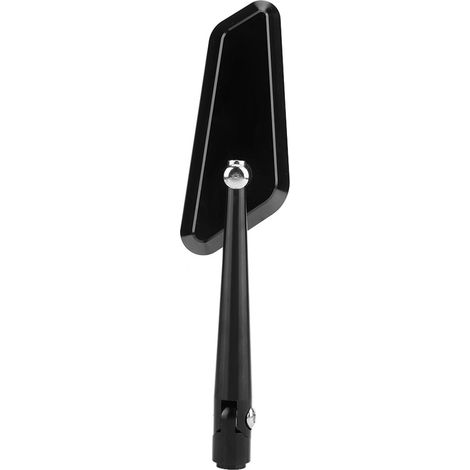 Rétroviseur CNC pour moto JP-2044 (boîtier en verre bleu, alliage d'aluminium noir) (1/5)