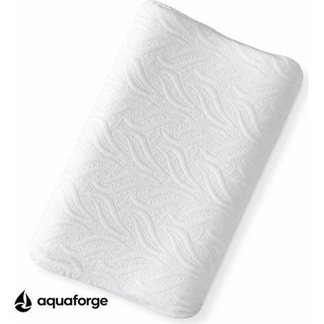 Almofada Cervical Ergonómica Espuma Viscoelástica Capa Removível 30 x 50 cm (1/5)