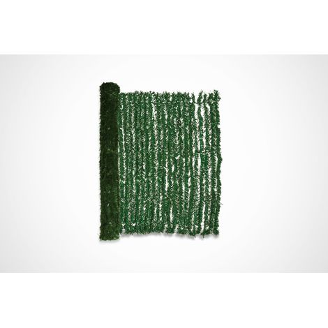 Comercial Candela – Haie artificielle 1,5x3 m 100% polypropylène – 75% dissimulation – 30 tiges métalliques – Résistante aux UV et intempéries