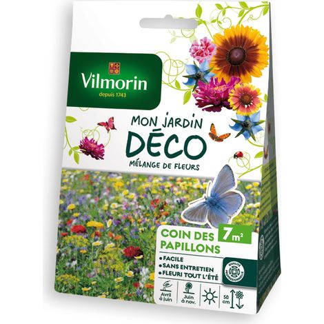 Sachet graines Mélange de fleurs Coin des Papillons 7m2 (1/4)