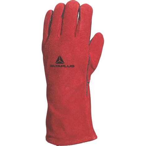 Deltaplus GUANTI IN CROSTA PER SALDATORE Col. Rosso tg. 10 - cm. 35 12.00 paia