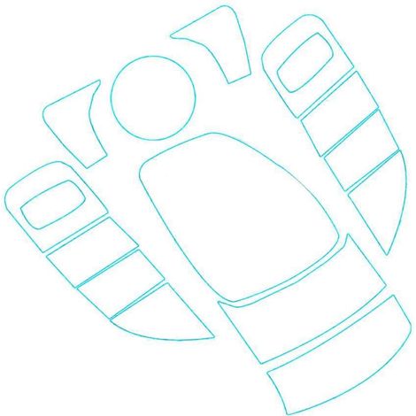14 Stück TPU-Schutzfolie für die Mittelkonsole für CE W213 W205 15-19--