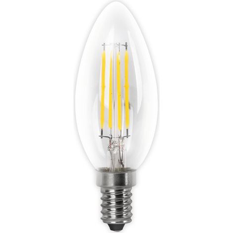 LAMPE LED BOUGIE FILAMENT E14 F - 4 W