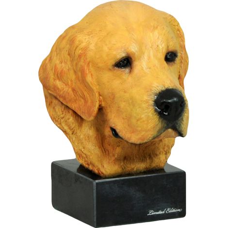 Golden Retriever - statuette peinte, figurine, réalisée par un artiste, marque Art-Dog (1/3)
