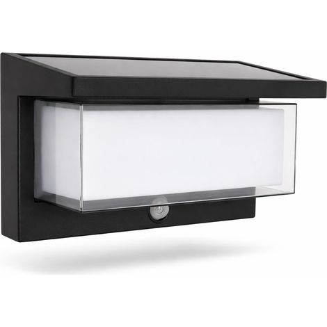 Applique Solare LED da Esterno 1000lm con Sensore PIR IP65