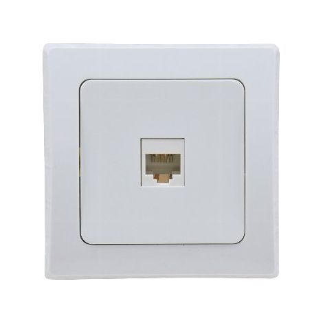 Delphi Telefon Dose LAN RJ45 Unterputz (1/4)