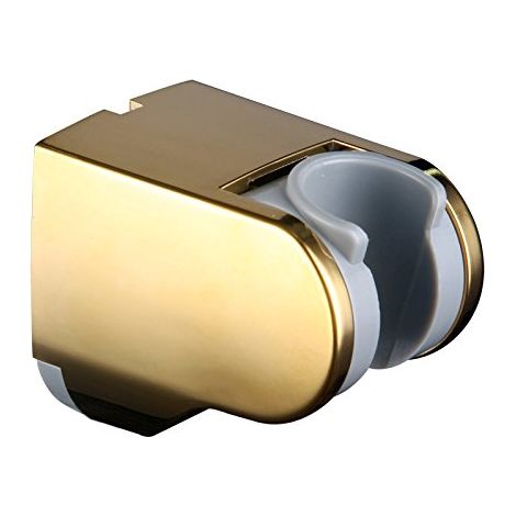 Support mural réglable pour pommeau de douche et bidet Doré titane (1/3)