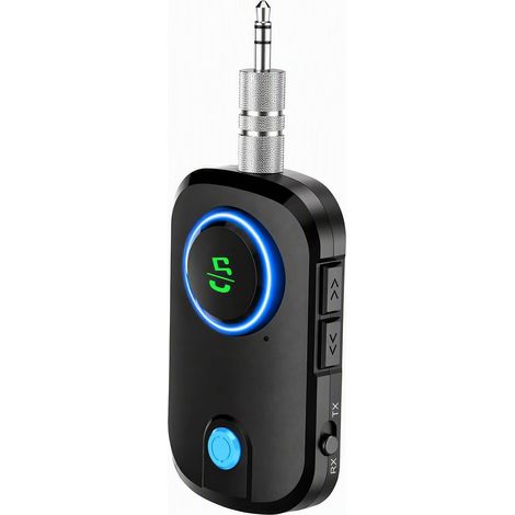 Adaptateur Bluetooth Jack 5.0, Emetteur Récepteur Bluetooth Jack 3,5 mm (1/5)