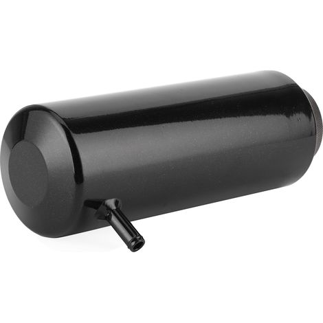 Réservoir de liquide de refroidissement aluminium 80ml pot d'expansion auto universel noir (1/5)