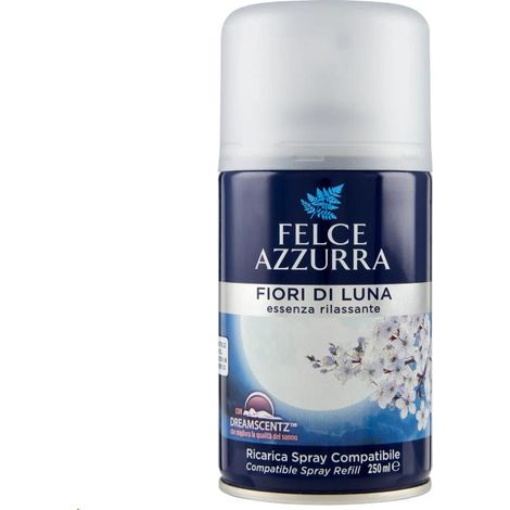FELCE AZZURRA PROFUMATORE PER AMBIENTE AUTOMATICO RICARICA DA 250 ML FRAGRANZA FIORI DI LUNA OKY (1/2)