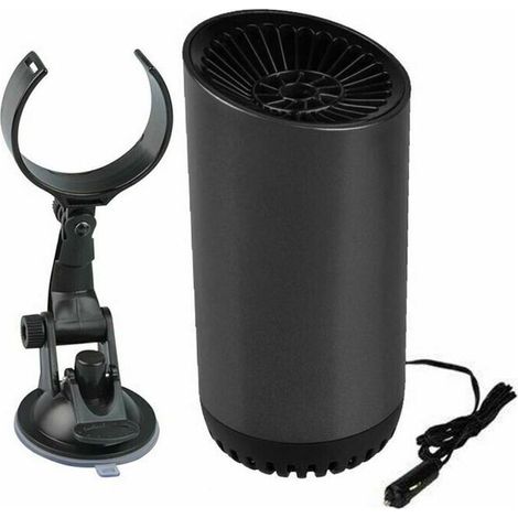 1 Radiateur soufflant,Chauffage et refroidisseur 2 en 1,12 V 150 W,Dégivreur pare-brise,Véhicule et camping
