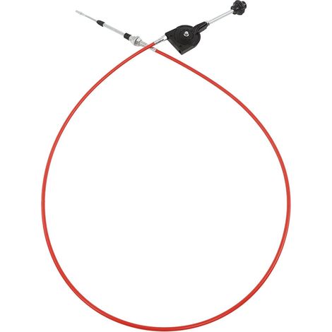 Câble d'accélérateur, Câble d'accélérateur pour de Commande ' 'excavatrice avec Acier Inoxydable et Matériau PU Remplacement de l'assemblage de ' de Contrôleur 'excavatrice de 2,5 M pour (1/5)