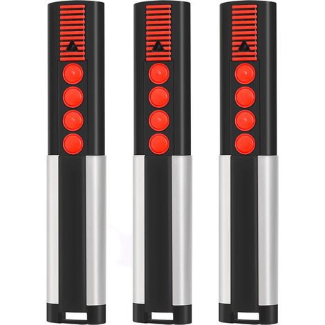 Set di 3 telecomandi a 868 MHz per cancelli e porte da garage, compatibili con i modelli 4020 TX03-868-4, 4026 TX03-868-2, 4020V000, 4026V000, 4 canali. (1/5)