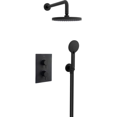 Bristan Prism Shower Pack2 Complete Black