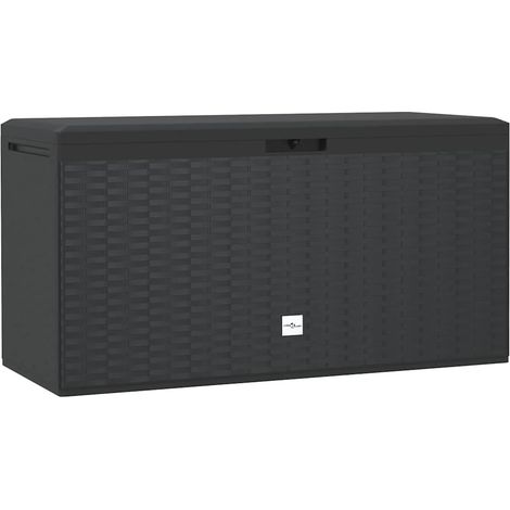 Gartenbox Anthrazit 114x47x60 cm
