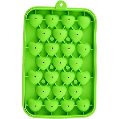 À Glaçons En Silicone Avec Couvercle Moule souple réutilisable de (1/5)