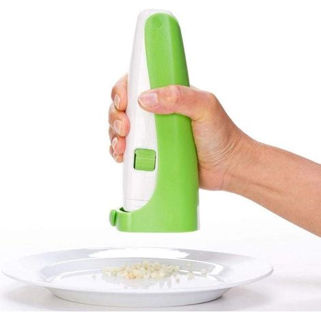 Cortador de ajo, triturador de ajo, cortador de cubos de ajo mágico, exprimidor de cubos de ajo (1/5)