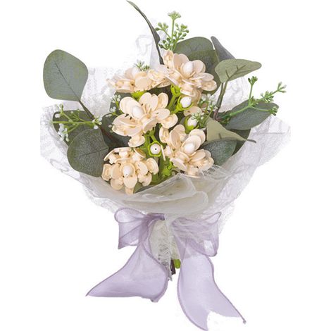 Bouquet de plantes - Ensemble de fleurs artificielles - Décoration de bureau ou d'intérieur - Cadeaux pour filles, garçons et adolescents de 8 ans et plus - Collection de plantes (1/5)