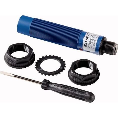 Détecteur de proximité berceau Sn 8mm 1 O 3L NPN M18 matière isolante M12 EATON E53KBL18T110SD