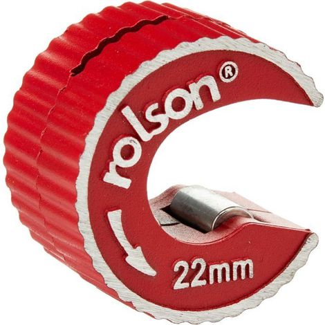 Coupe-Tube à Cliquet 22mm pour Cuivre - Alliage de Zinc avec Élimination Bavures Externes Découpe Propre Tuyau 22mm (1/5)