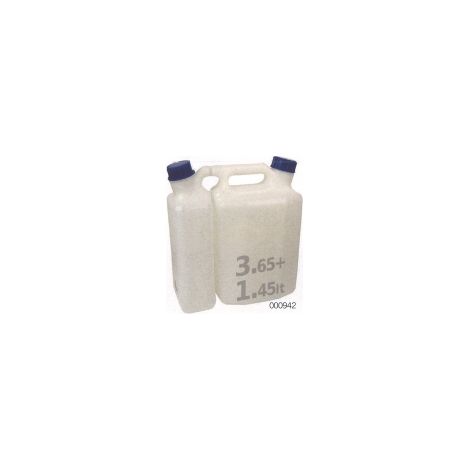 Canestro in plastica doppio 3,65 It + 1,45 It codice 000942