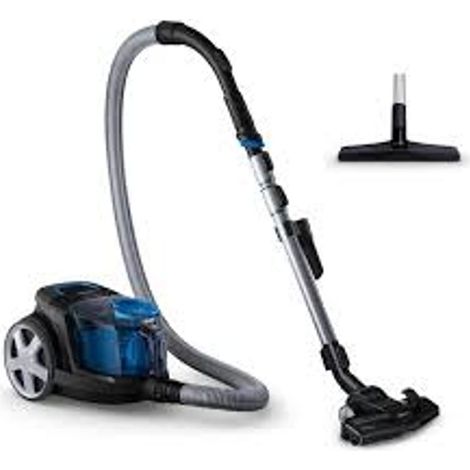 Aspirateur traineau sans sac - PHILIPS FC9331/09 - 900 W - 1,5 L - Noir intense et bleu (1/10)