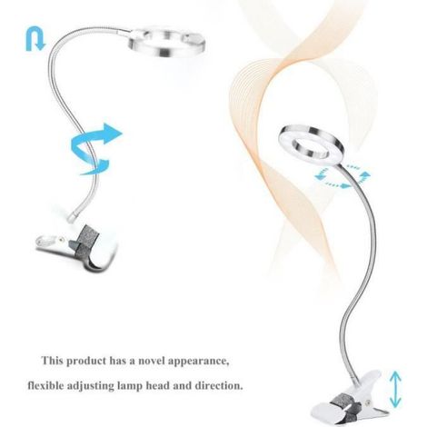 Lampe de lecture - SWT - LED USB - Réglable - Intérieur - Contemporain (1/4)