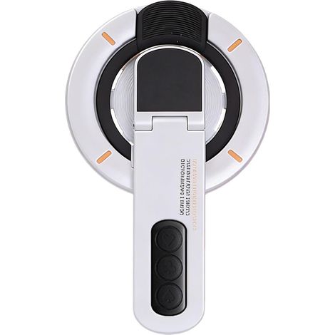 Support magnétique pour téléphone avec anneau et base rotative à 360° Support de bureau pour hommes, femmes et adultes, idéal pour l'enregistrement, le tournage, le streaming, à utiliser au chevet, à