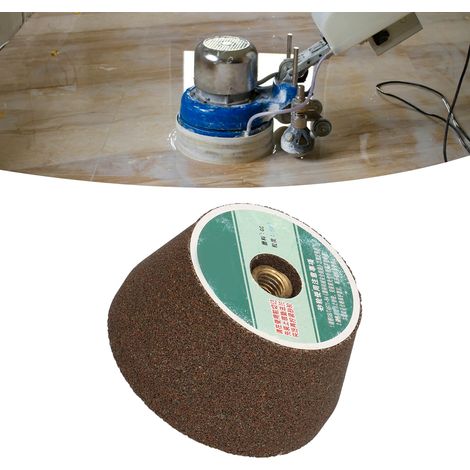 Meule pour meuleuse d'angle, haute stabilité et efficacité, grain 50 pour décapage industriel rapide